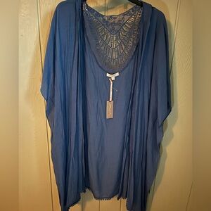 Kimono-Style Open-Front Top